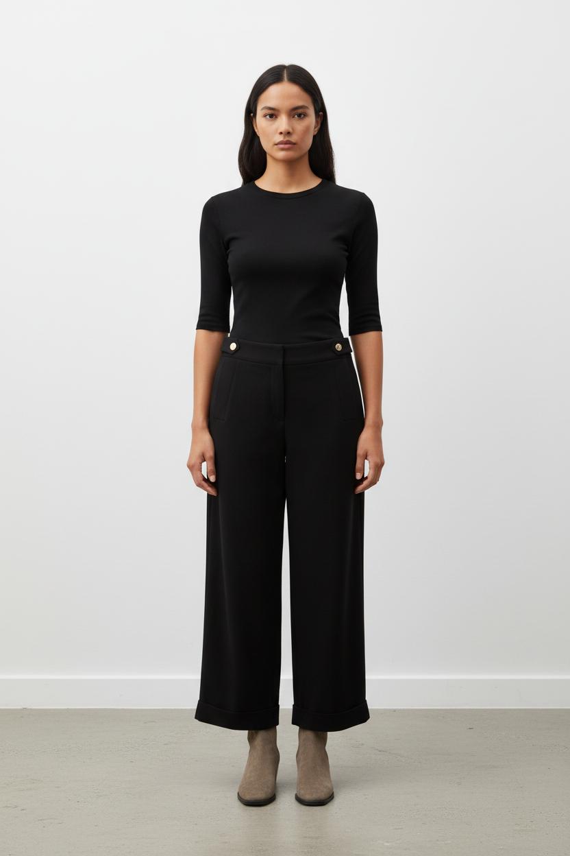 Pantalon Noir - Taille L/40