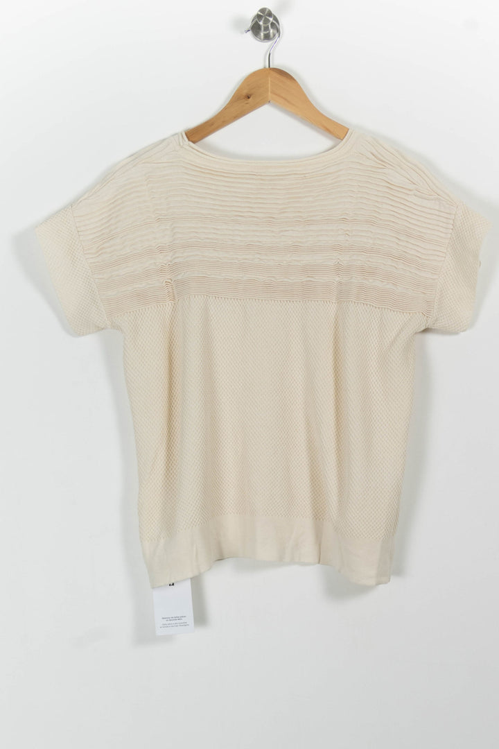 T-shirt Beige - Taille M/38 de la marque La Fée Maraboutée | PARAD35895 - Vendu par Paradigme - Image 4