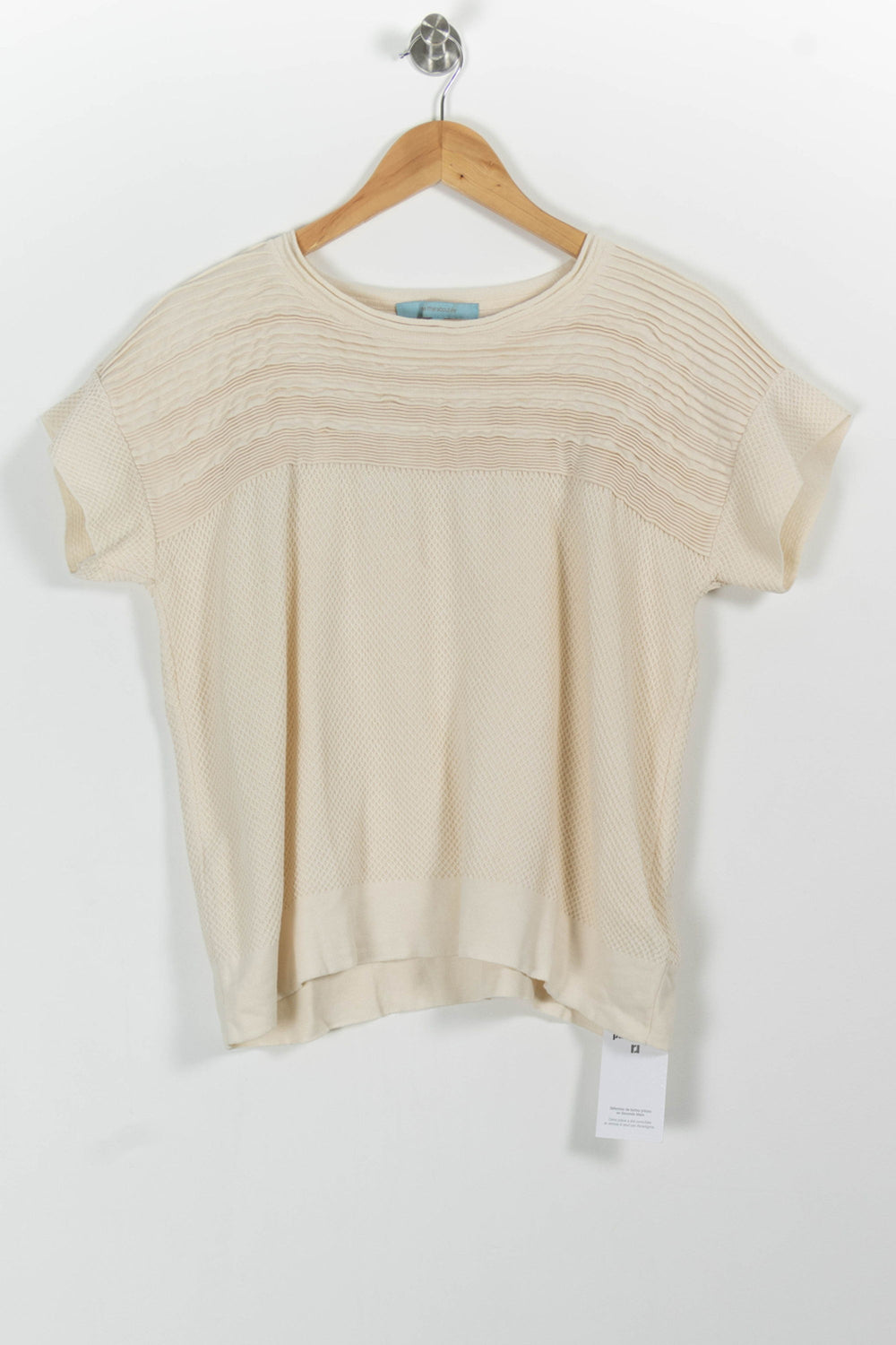 T-shirt Beige - Taille M/38 de la marque La Fée Maraboutée | PARAD35895 - Vendu par Paradigme - Image 2
