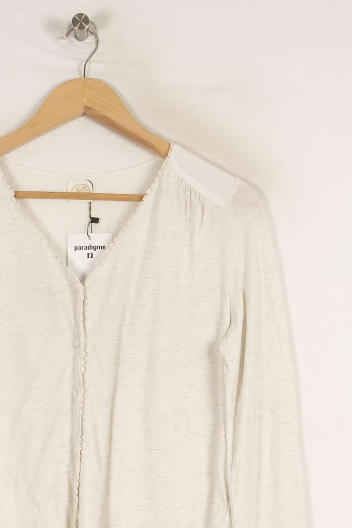 Blouse blanche - Taille S/36 de la marque Des petits hauts | PARAD35904 - Vendu par Paradigme - Image 2