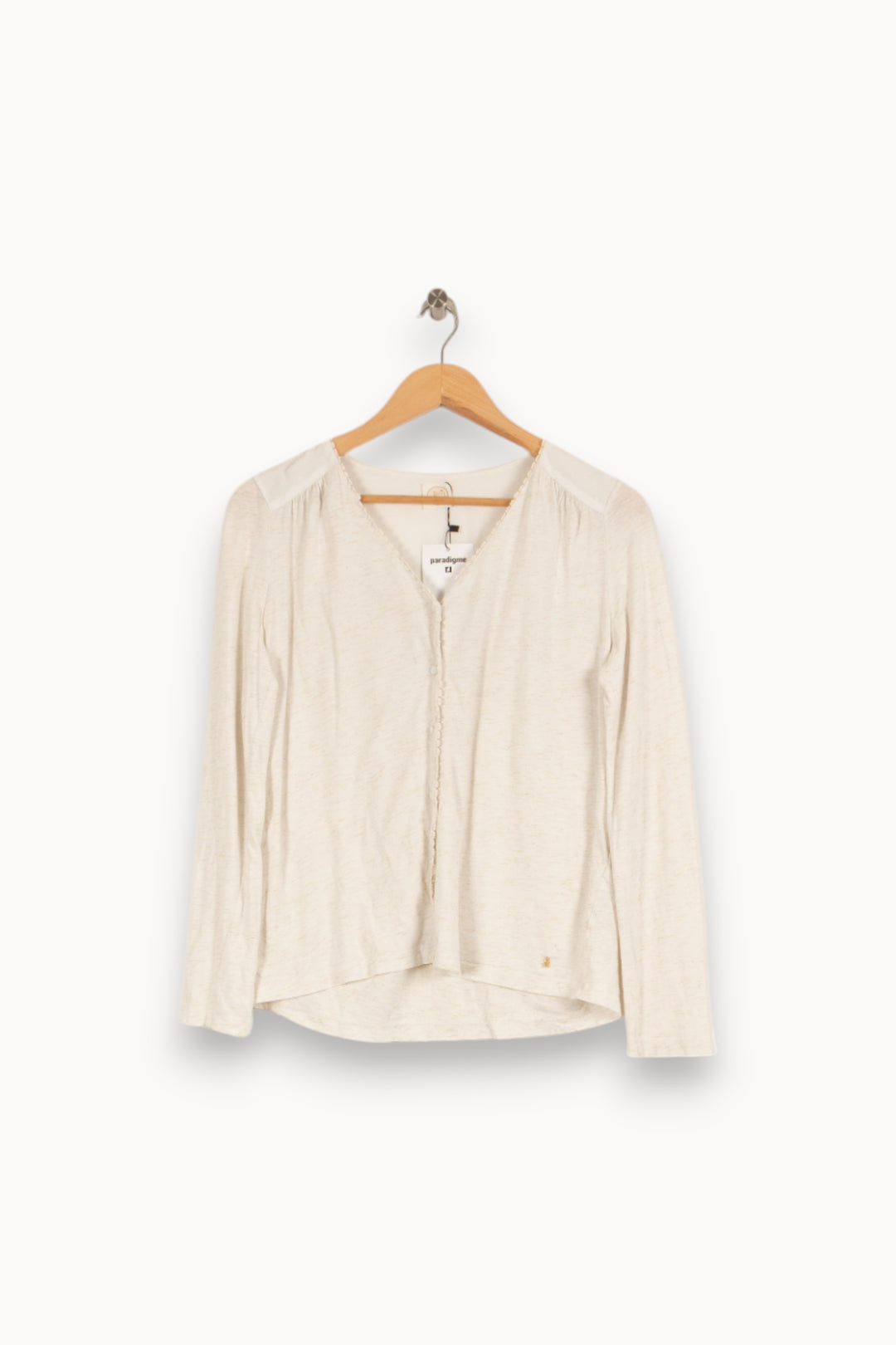 Blouse blanche - Taille S/36 de la marque Des petits hauts | PARAD35904 - Vendu par Paradigme - Image 1