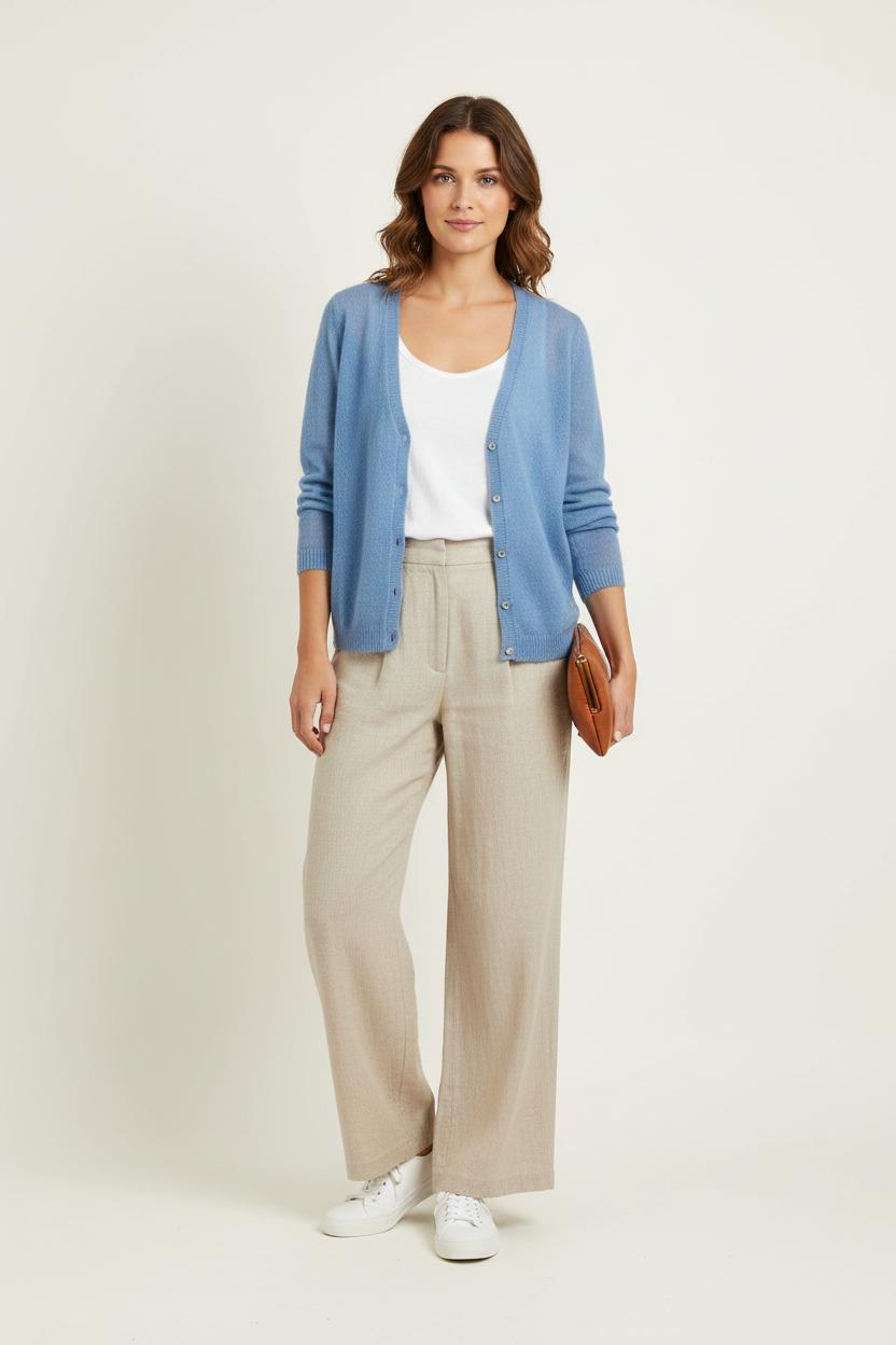 Cardigan Bleu - Taille S/36 de la marque Suncoo | PARAD35927 - Vendu par Paradigme - Image 1