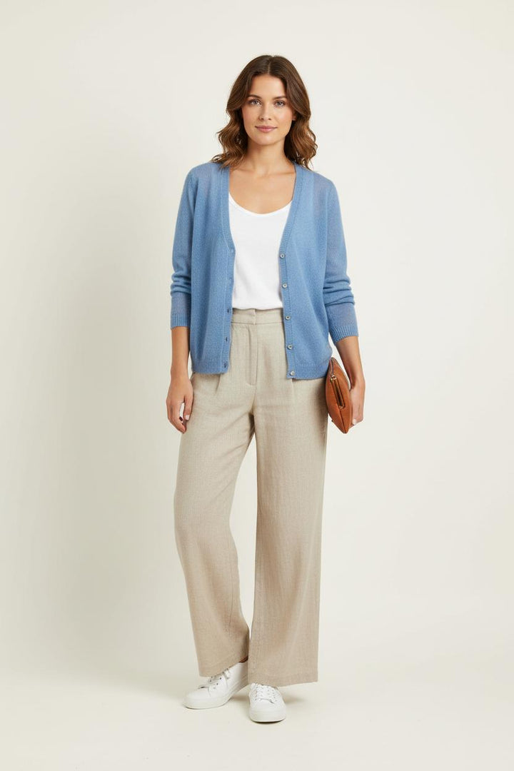 Cardigan Bleu - Taille S/36 de la marque Suncoo | PARAD35927 - Vendu par Paradigme - Image 1