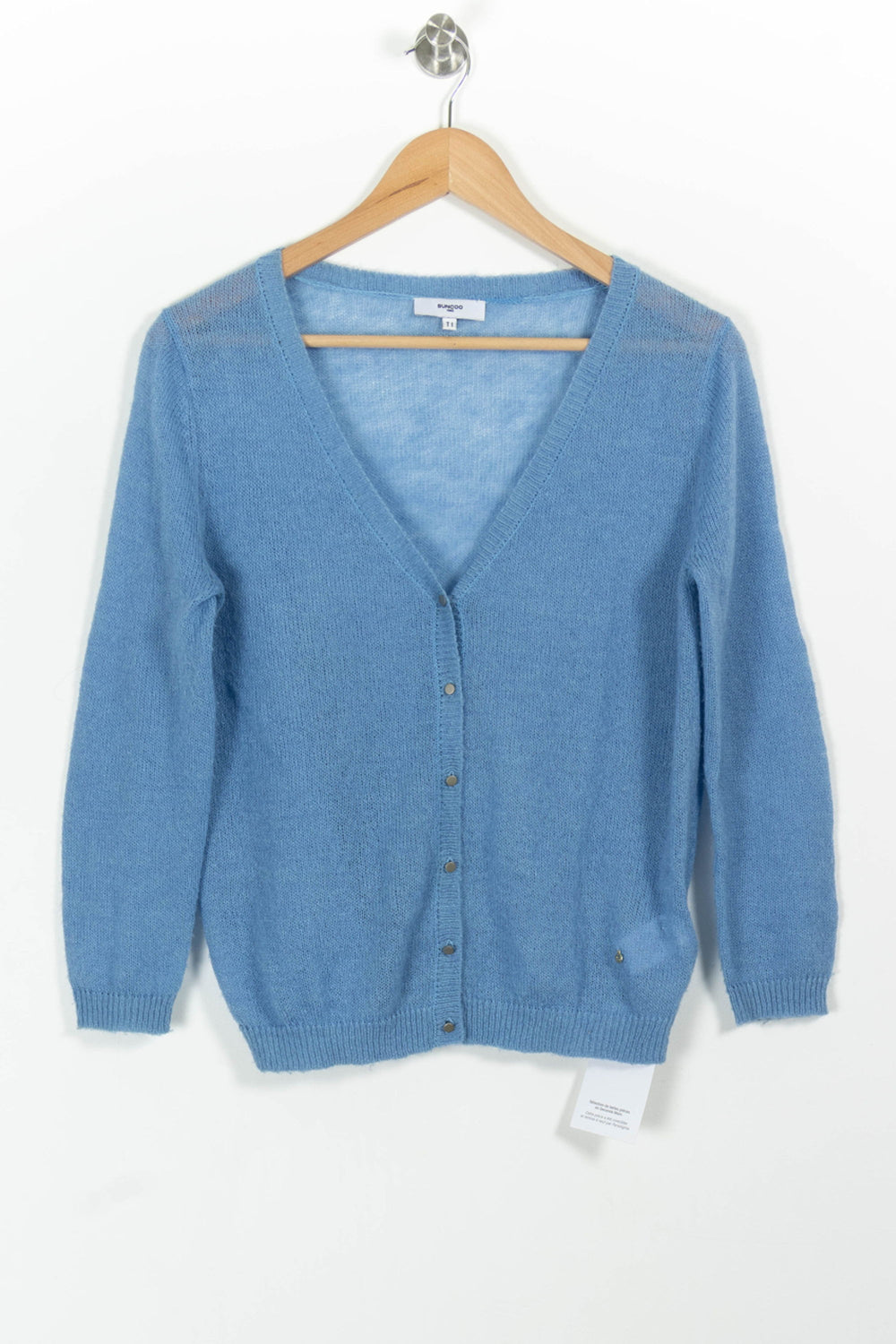 Cardigan Bleu - Taille S/36 de la marque Suncoo | PARAD35927 - Vendu par Paradigme - Image 2