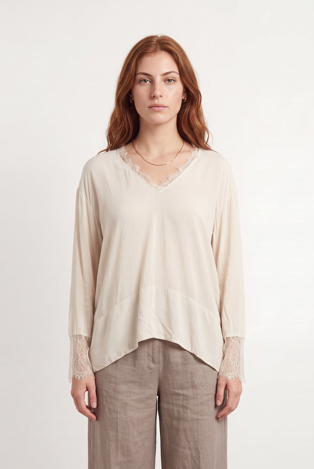 Blouse beige - Taille S/36 de la marque IRO | PARAD35935 - Vendu par Paradigme - Image 1