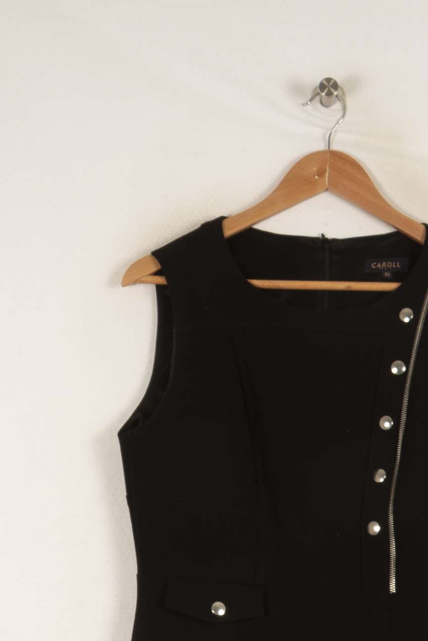 Robe noire - Taille L/40 de la marque Caroll | PARAD35960 - Vendu par Paradigme - Image 2