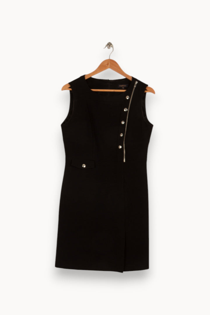 Robe noire - Taille L/40 de la marque Caroll | PARAD35960 - Vendu par Paradigme - Image 1