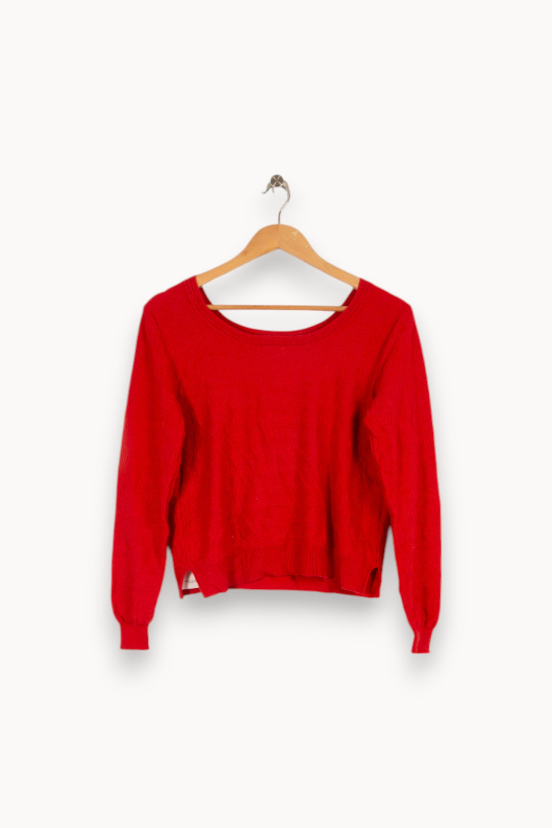 Pull Rouge - Taille XS/34 de la marque Karl Marc John | PARAD35975 - Vendu par Paradigme - Image 3