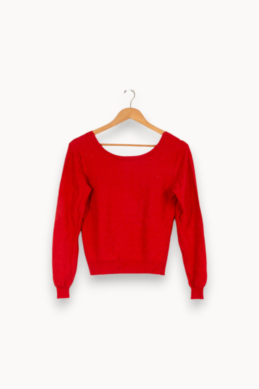 Pull Rouge - Taille XS/34 de la marque Karl Marc John | PARAD35975 - Vendu par Paradigme - Image 1