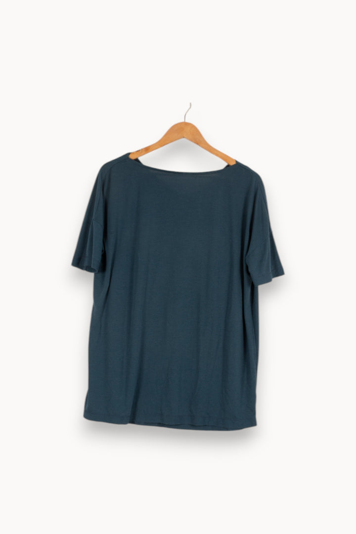 Top Bleu - Taille M/38 de la marque American Vintage | PARAD35991 - Vendu par Paradigme - Image 4