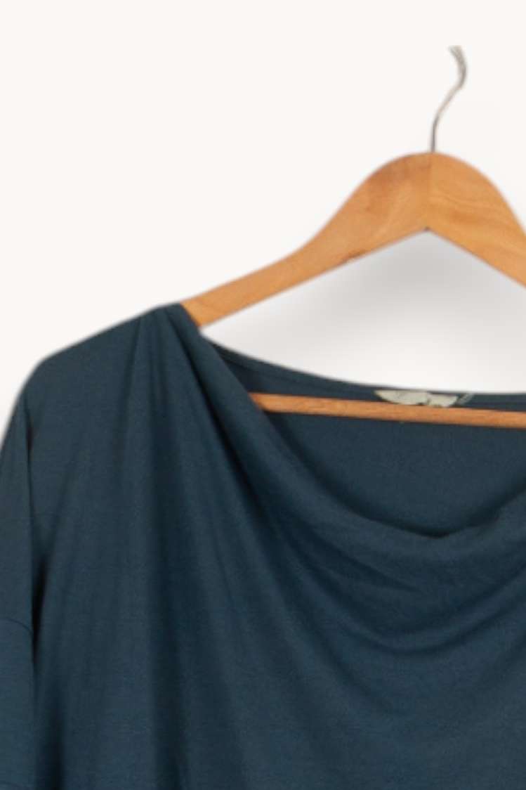 Top Bleu - Taille M/38 de la marque American Vintage | PARAD35991 - Vendu par Paradigme - Image 3