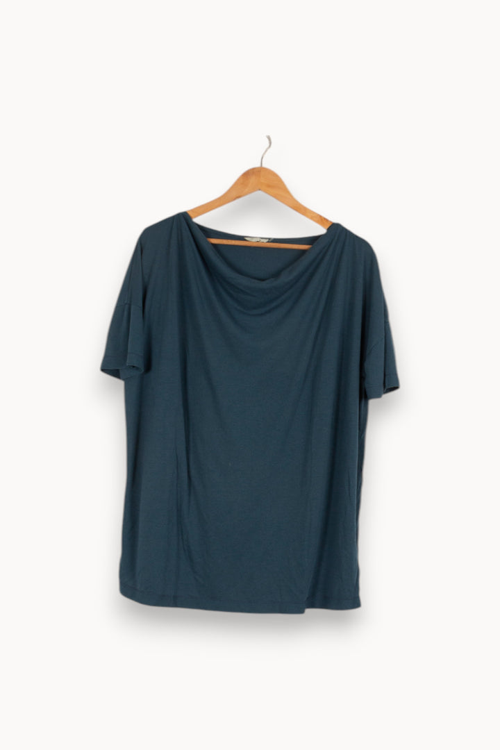 Top Bleu - Taille M/38 de la marque American Vintage | PARAD35991 - Vendu par Paradigme - Image 2