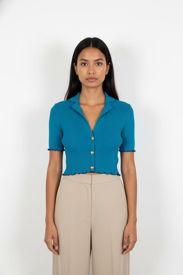 Cardigan bleu - Taille XS/34
