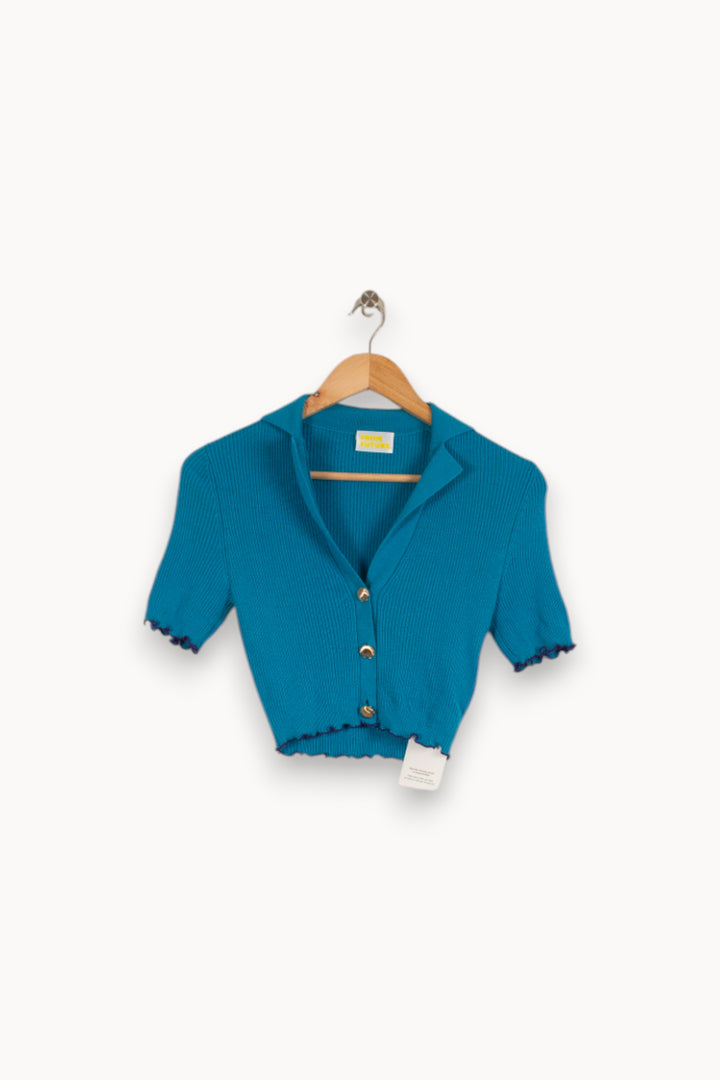 Cardigan bleu - Taille XS/34 de la marque From Future | PARAD36003 - Vendu par Paradigme - Image 1