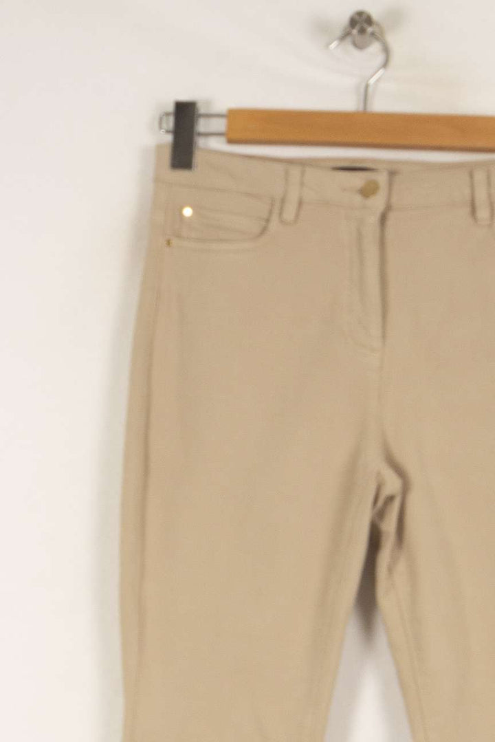 Jean Beige - Taille S/36 de la marque Caroll | PARAD36016 - Vendu par Paradigme - Image 2