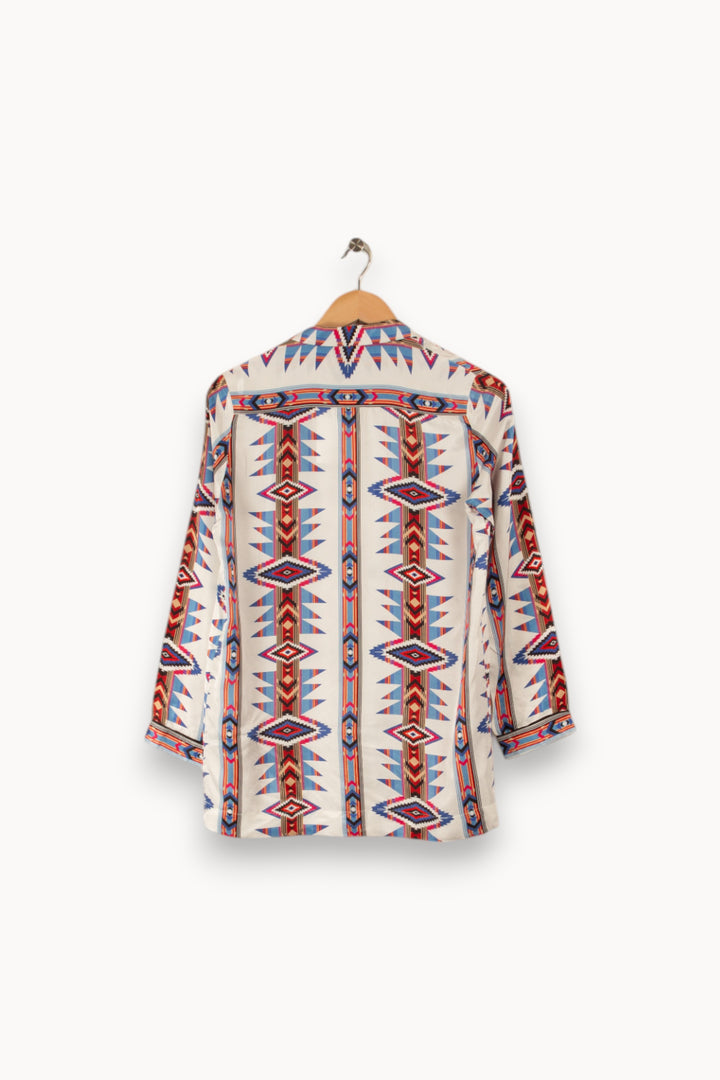 Chemise à motifs - Taille XS/34