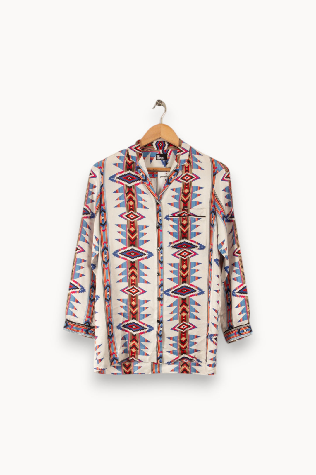 Chemise à motifs - Taille XS/34