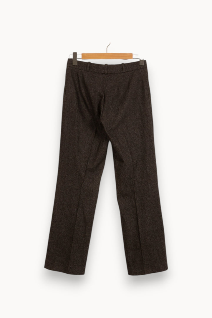 Pantalon Droit Gris - Taille L/40 de la marque Caroll | PARAD36072 - Vendu par Paradigme - Image 4