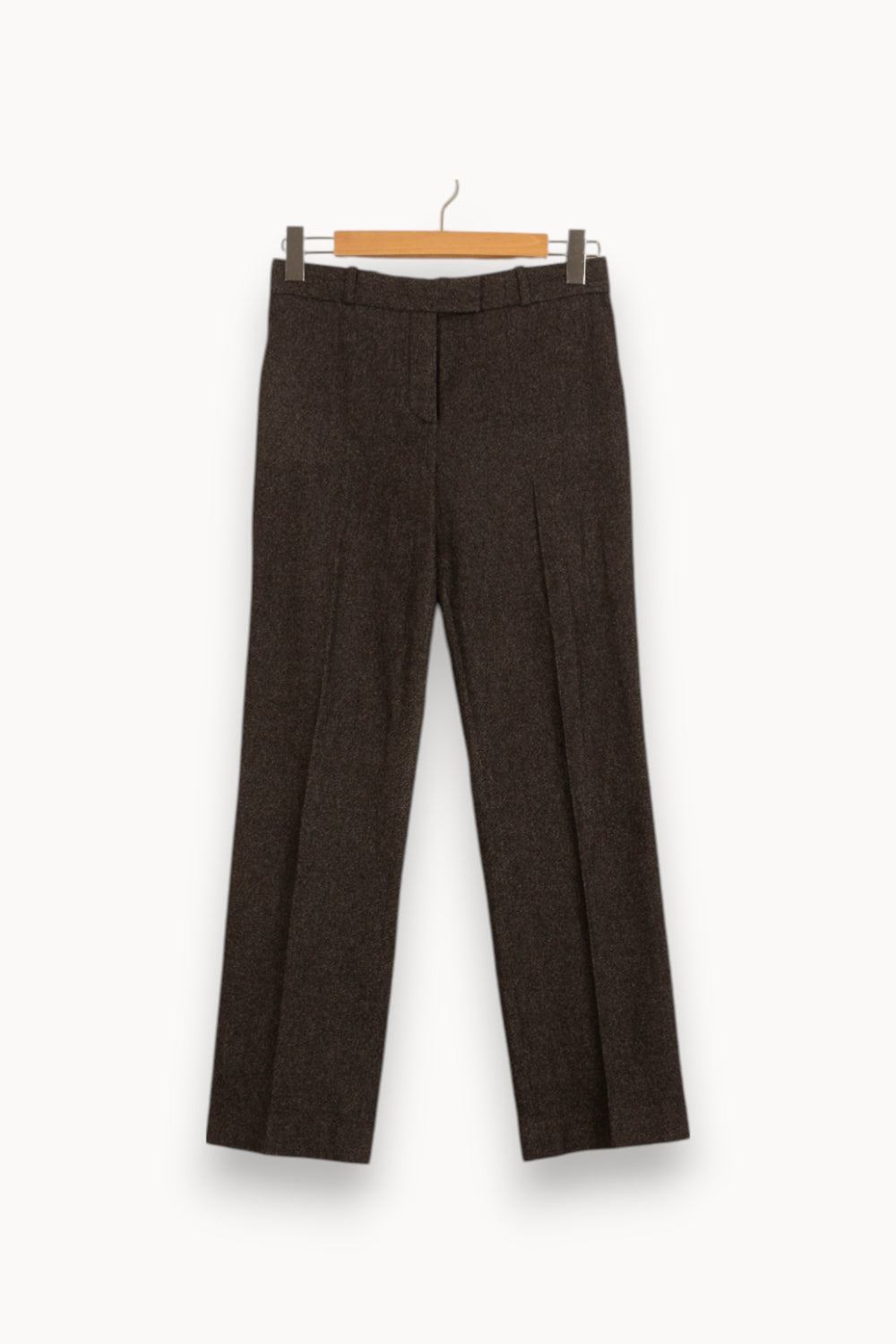 Pantalon Droit Gris - Taille L/40 de la marque Caroll | PARAD36072 - Vendu par Paradigme - Image 2