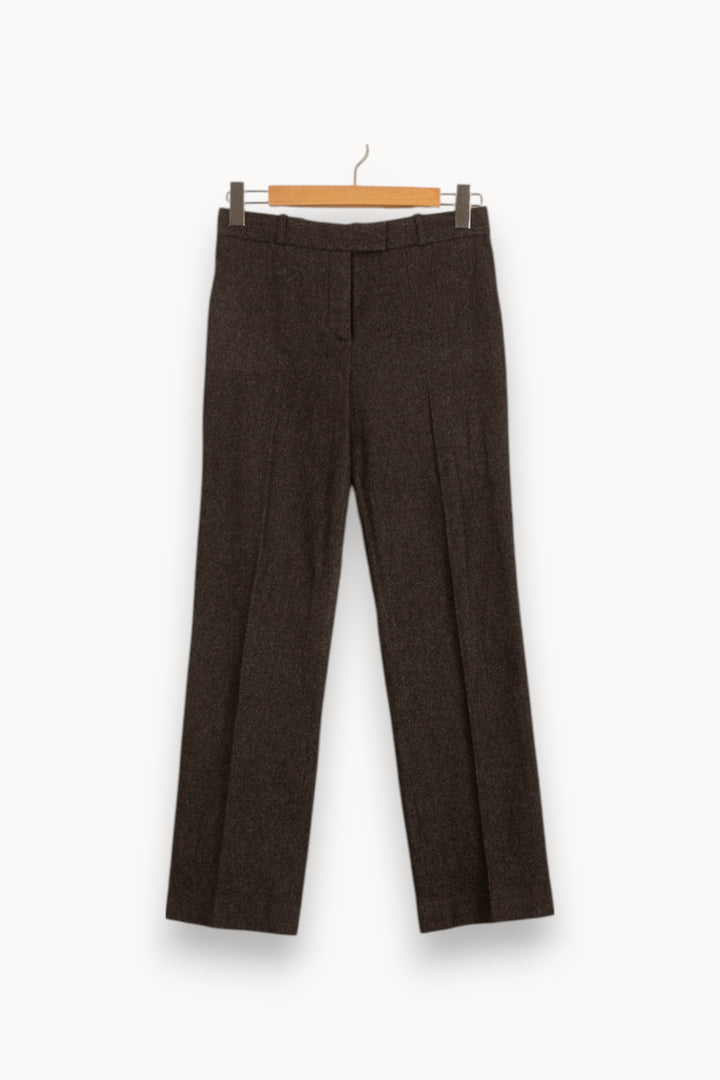 Pantalon Droit Gris - Taille L/40 de la marque Caroll | PARAD36072 - Vendu par Paradigme - Image 2
