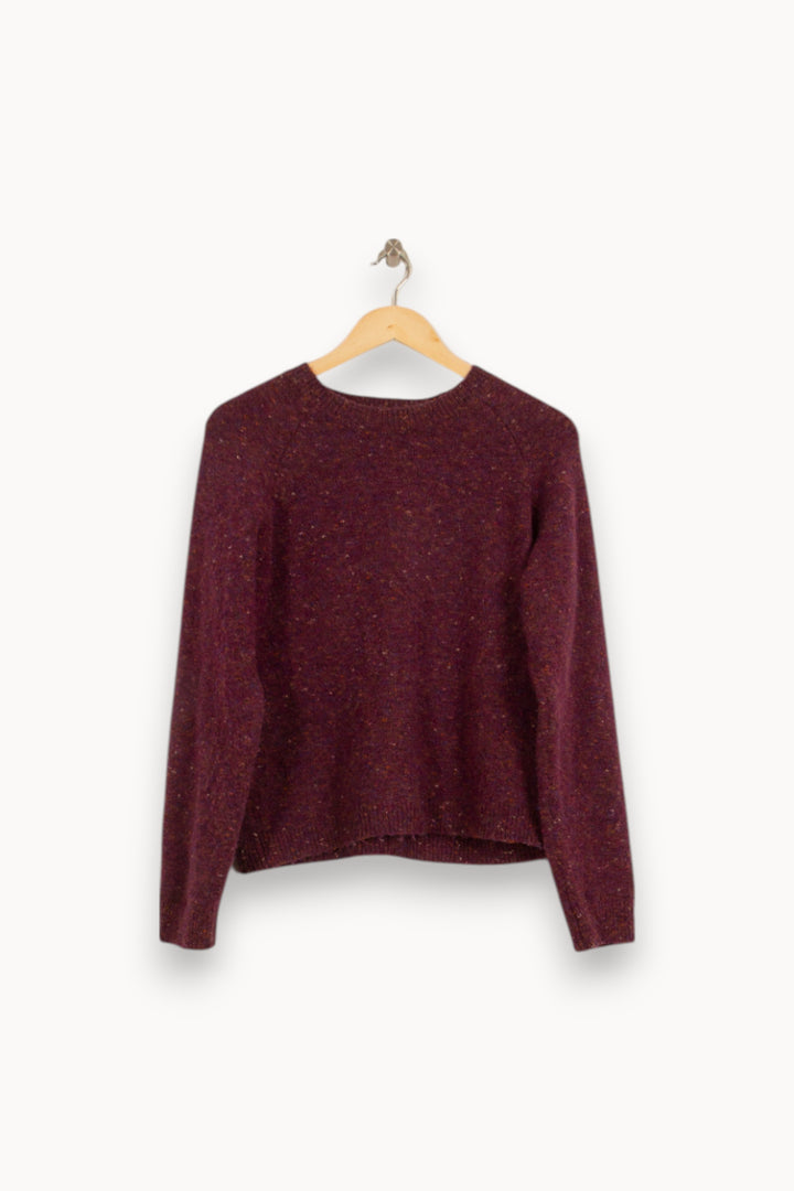 Pull Violet - Taille M/38 de la marque Garance Paris | PARAD36079 - Vendu par Paradigme - Image 2