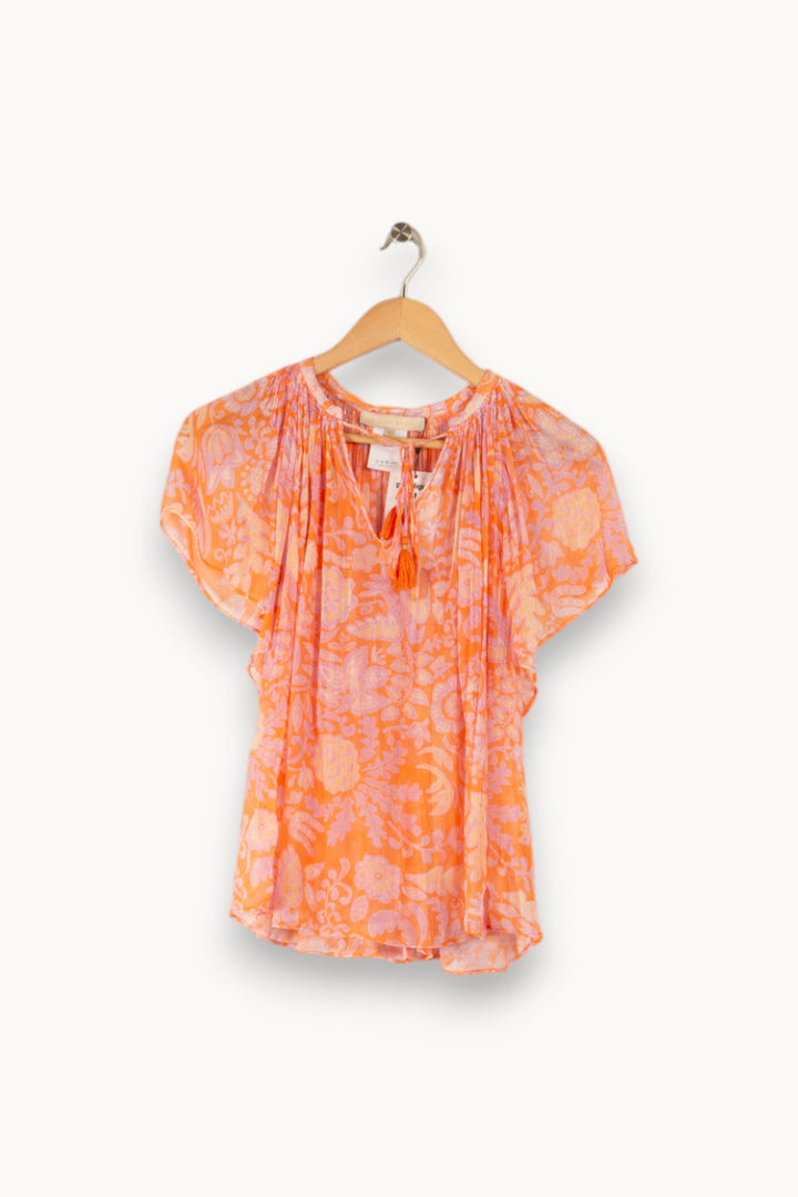 Blouse orange/rose - Taille XS/34 de la marque Vanessa Bruno | PARAD36095 - Vendu par Paradigme - Image 1