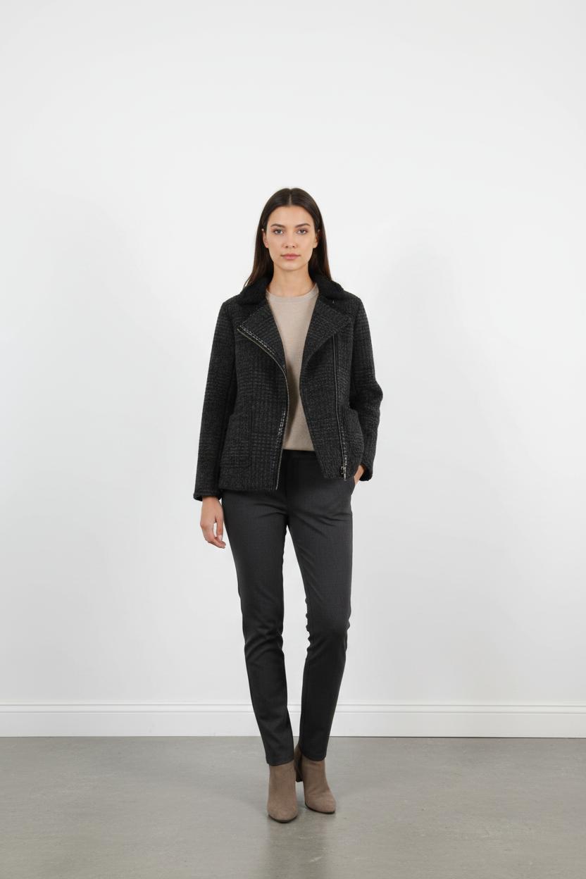 Blouson Noir - Taille XS/34