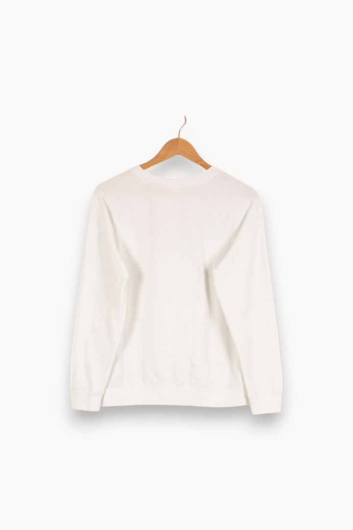 Sweatshirt blanc - Taille XS/34 de la marque Levi's | PARAD36126 - Vendu par Paradigme - Image 3
