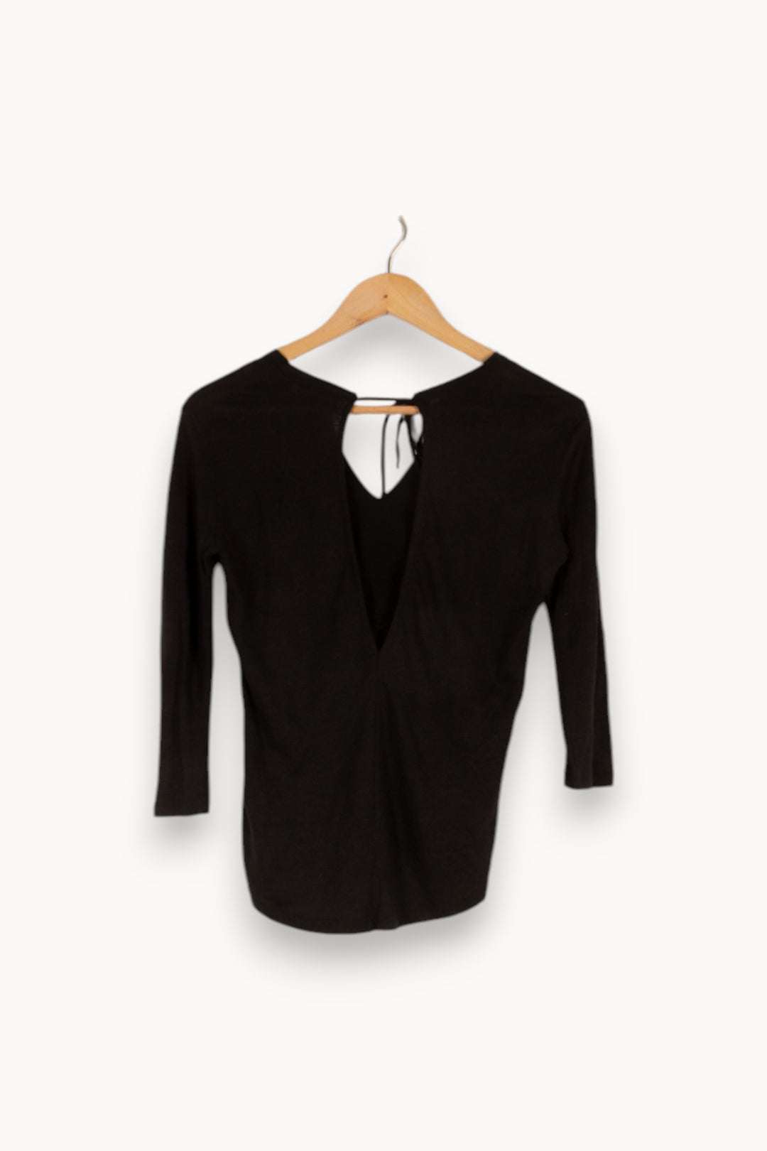 Top Noir - Taille S/36 de la marque Sandro | PARAD36142 - Vendu par Paradigme - Image 3