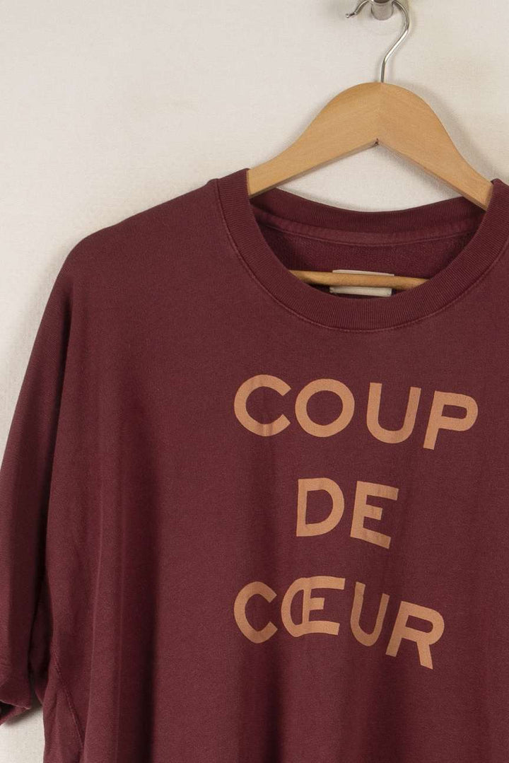 Pull Bordeaux - Taille S/36 de la marque Zadig&Voltaire | PARAD36149 - Vendu par Paradigme - Image 2