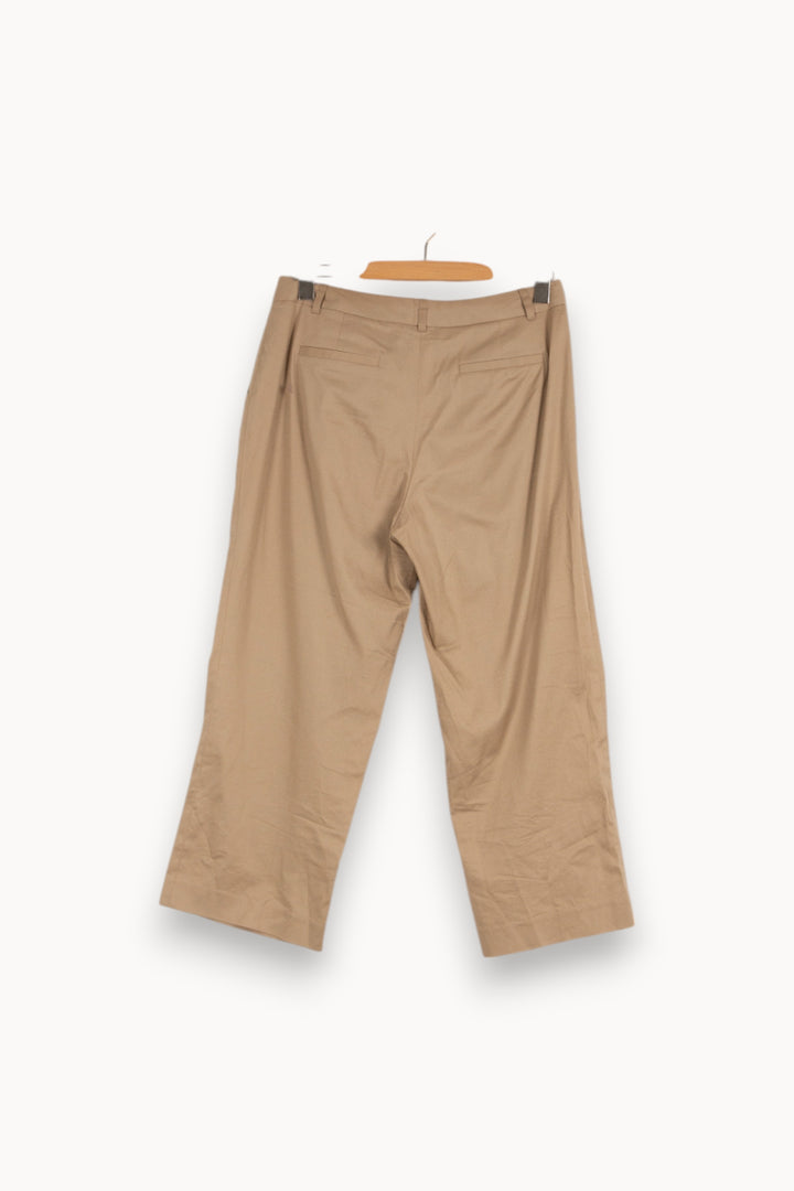 Pantalon Beige - Taille L/40 de la marque Caroll | PARAD36152 - Vendu par Paradigme - Image 3