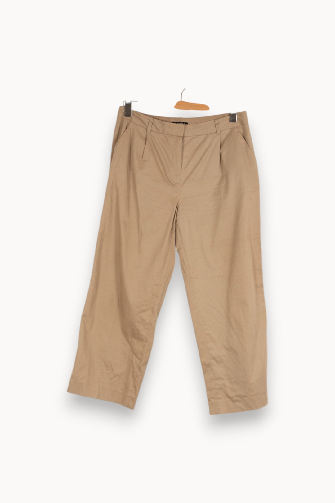Pantalon Beige - Taille L/40 de la marque Caroll | PARAD36152 - Vendu par Paradigme - Image 1