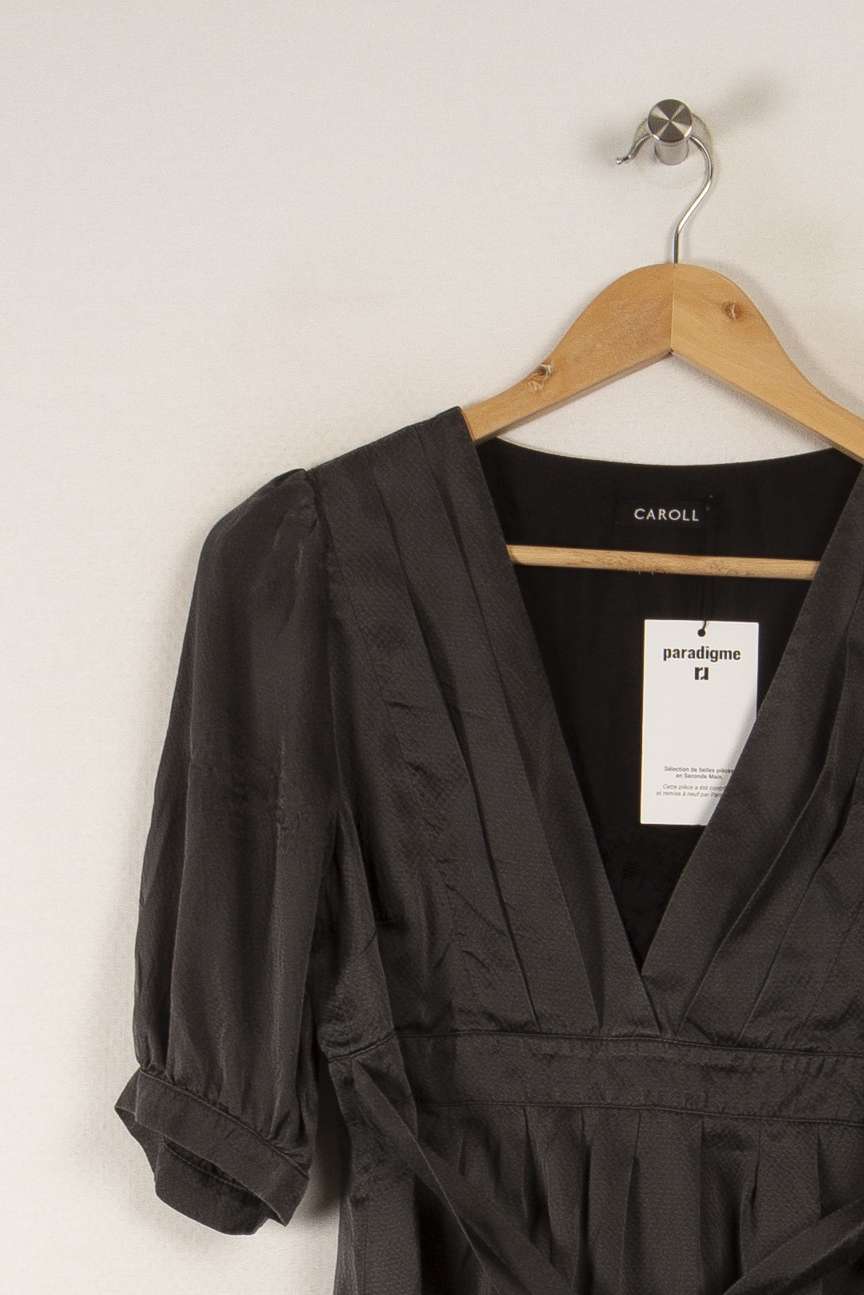 Robe grise - Taille L/40 de la marque Caroll | PARAD36155 - Vendu par Paradigme - Image 2
