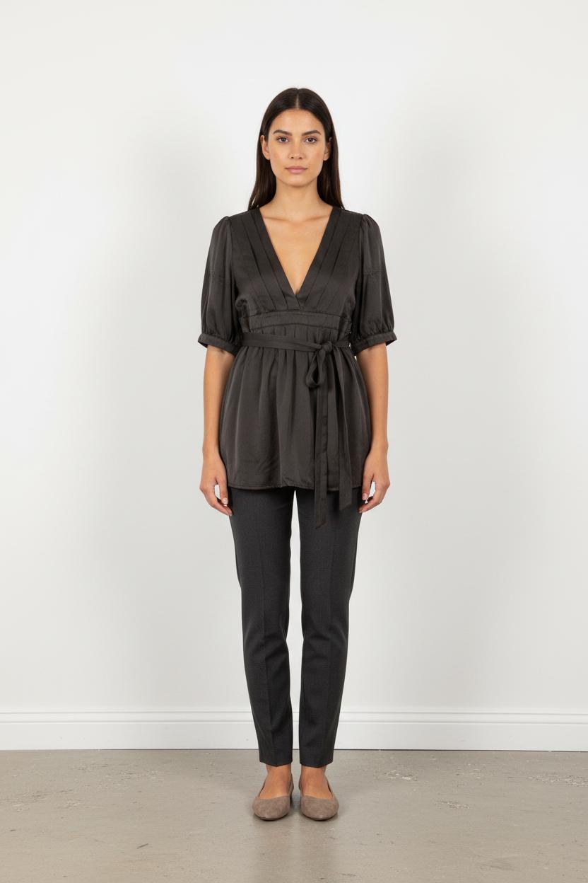 Robe grise - Taille L/40