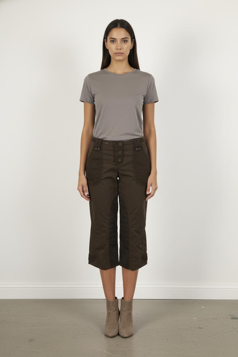 Pantacourt Marron - Taille S/36