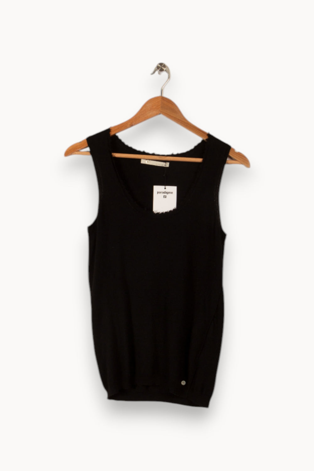 Débardeur noir - Taille M/38 de la marque IKKS | PARAD36172 - Vendu par Paradigme - Image 1