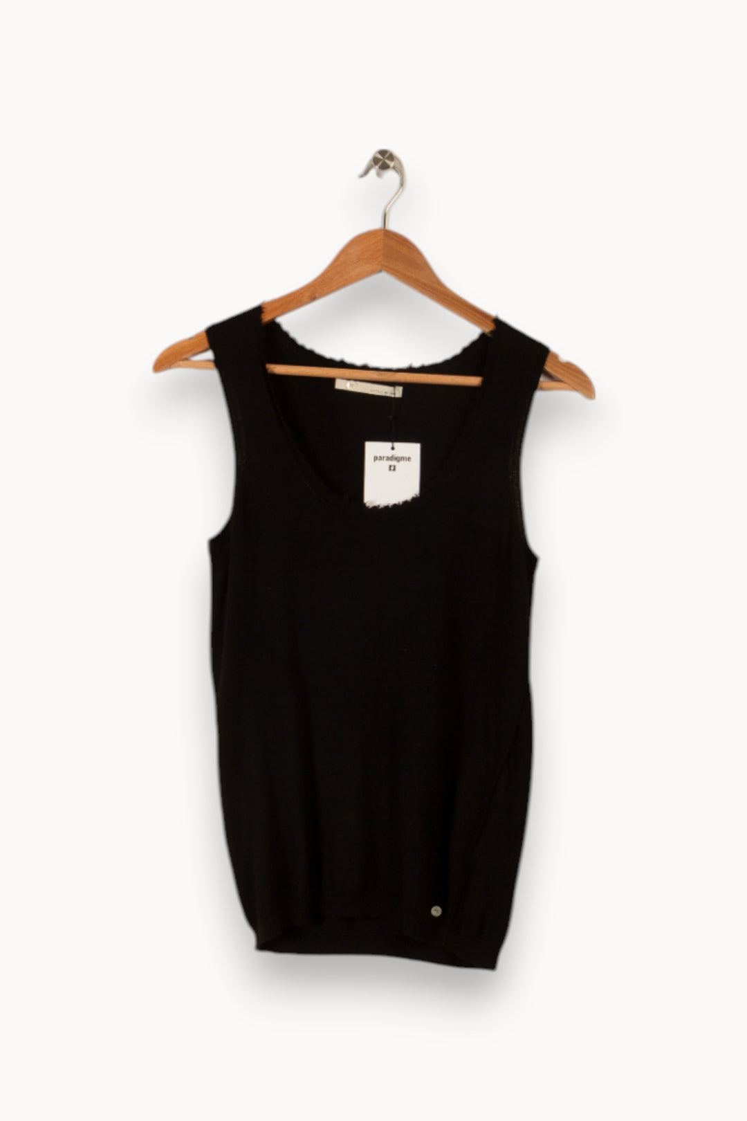 Débardeur noir - Taille M/38 de la marque IKKS | PARAD36172 - Vendu par Paradigme - Image 1