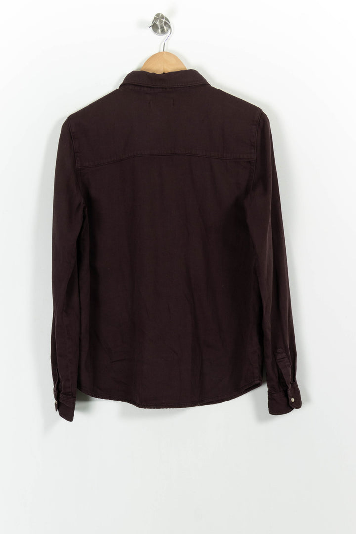 Chemise Violette - Taille M/38 de la marque ba&sh | PARAD36177 - Vendu par Paradigme - Image 4