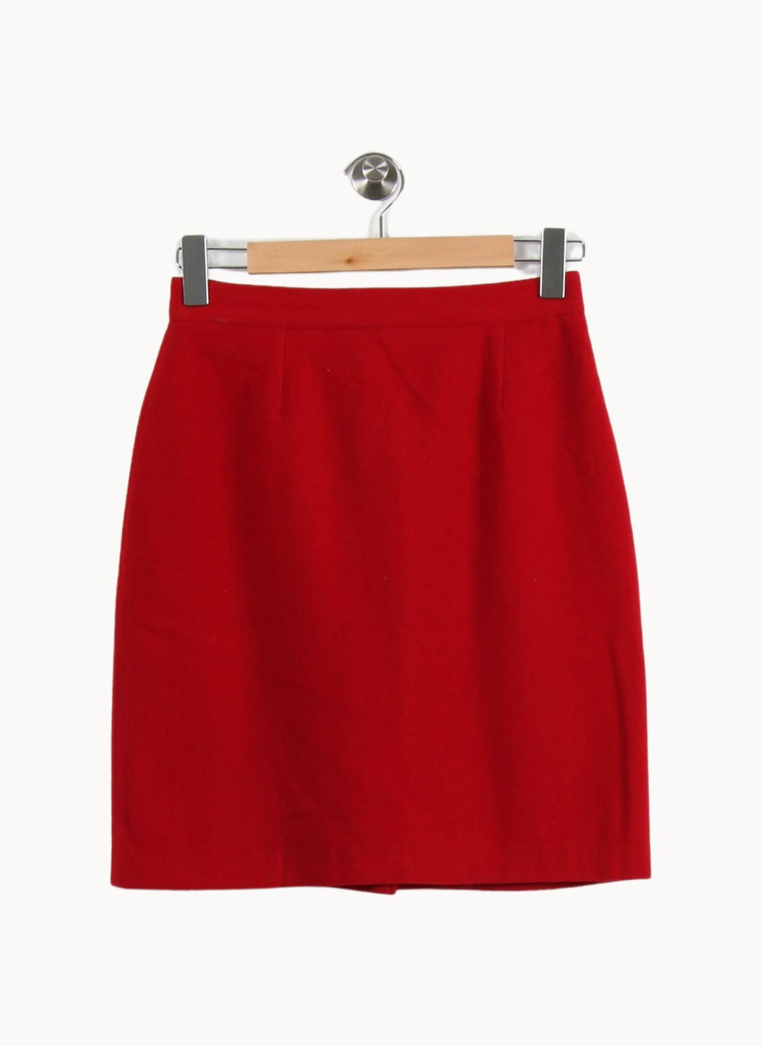 Jupe Droite Rouge - Taille L/40 de la marque Galeries Lafayette | PARAD36184 - Vendu par Paradigme - Image 4