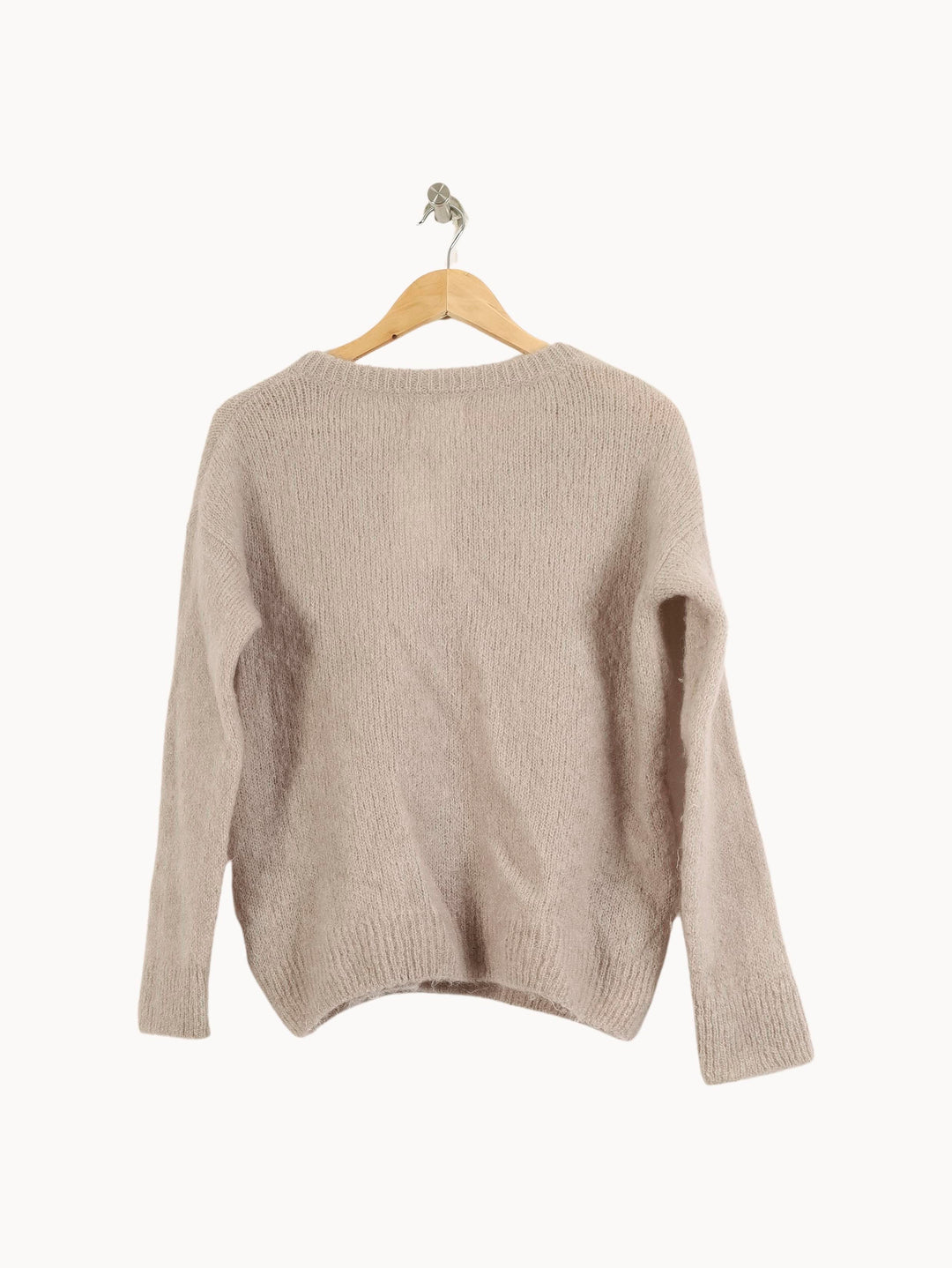 Pull Gris - Taille XS/34 de la marque Léon & Harper | PARAD36190 - Vendu par Paradigme - Image 4