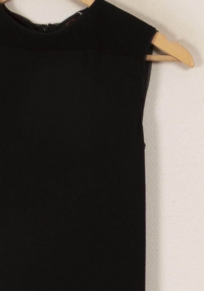 Robe Noire et Violette - Taille L/40 de la marque Maje | PARAD36203 - Vendu par Paradigme - Image 3