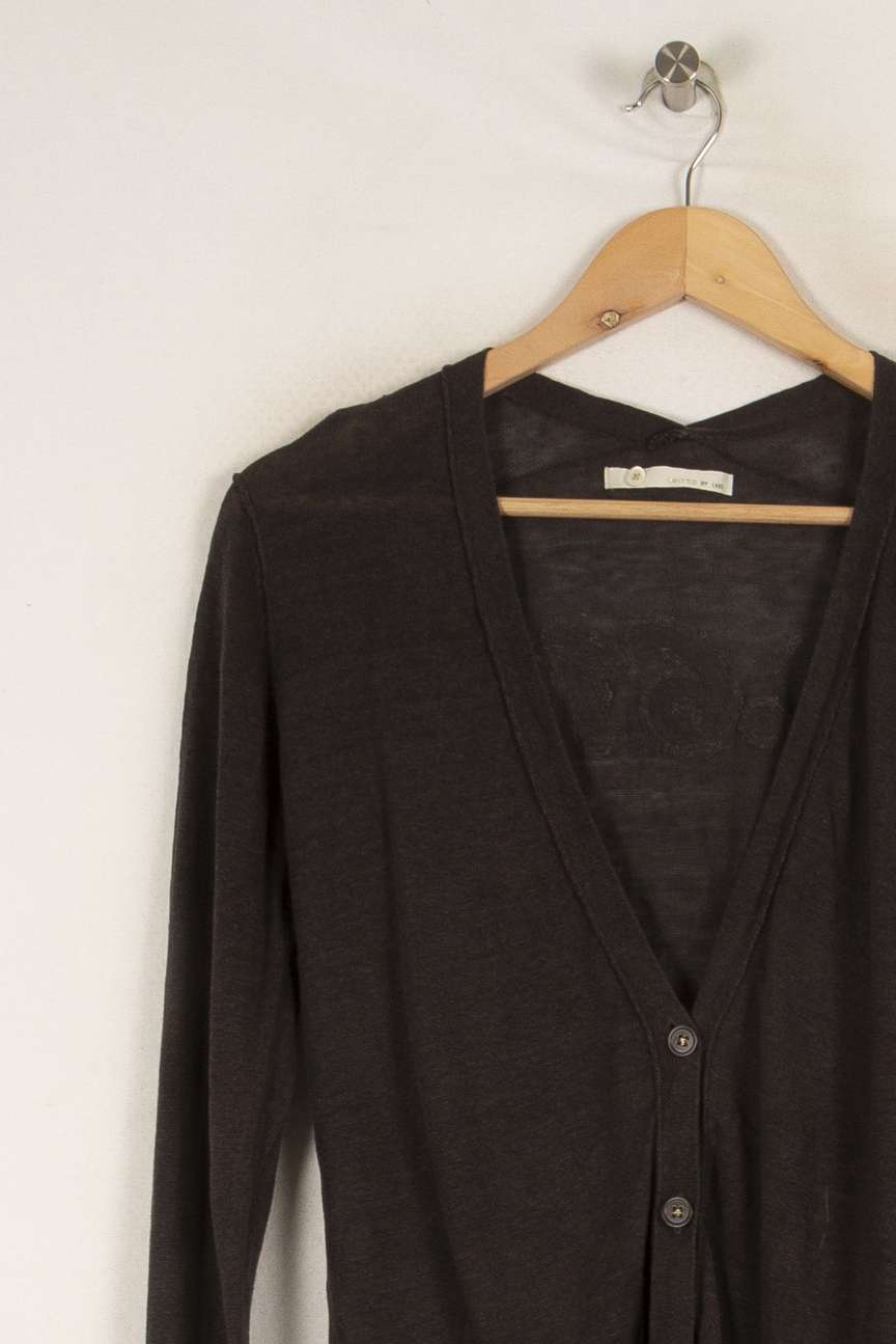 Cardigan gris - Taille S/36 de la marque IKKS | PARAD36210 - Vendu par Paradigme - Image 2