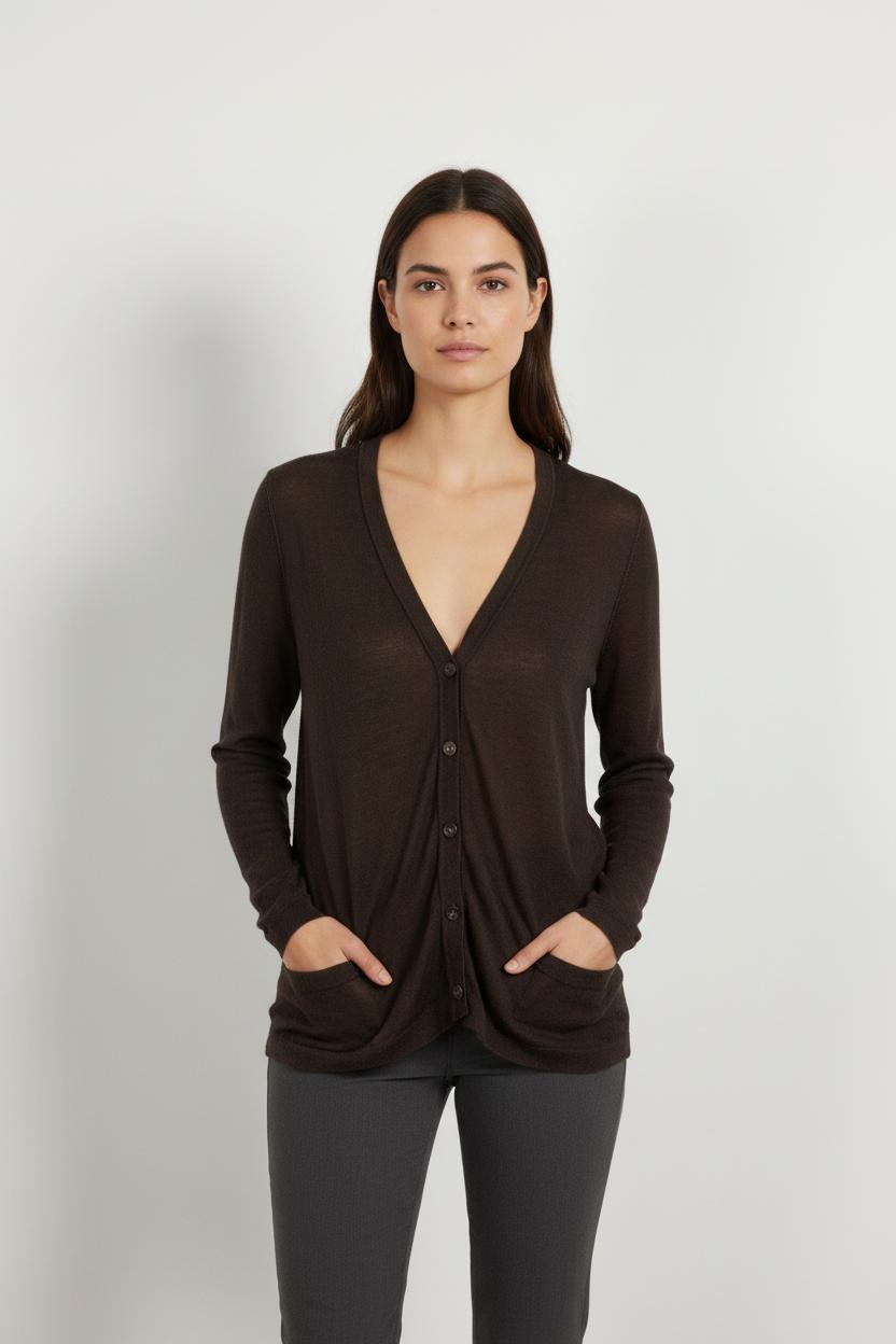 Cardigan gris - Taille S/36