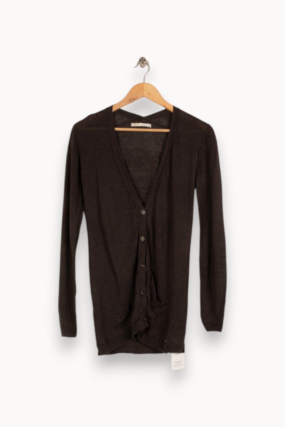 Cardigan gris - Taille S/36 de la marque IKKS | PARAD36210 - Vendu par Paradigme - Image 1