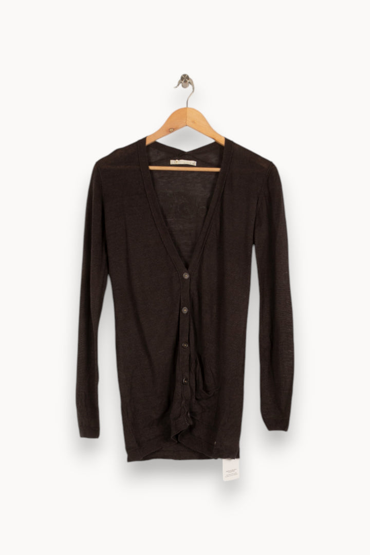 Cardigan gris - Taille S/36 de la marque IKKS | PARAD36210 - Vendu par Paradigme - Image 1