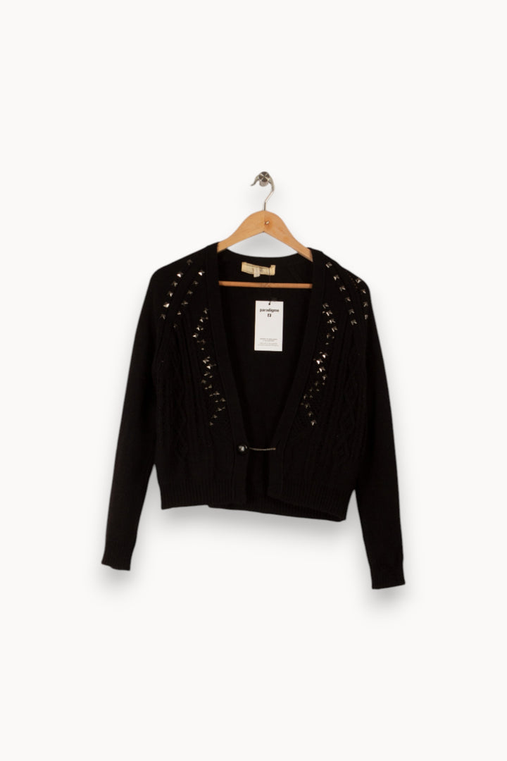 Pull noir - Taille M/38 de la marque Vanessa Bruno - Athé | PARAD36251 - Vendu par Paradigme - Image 1