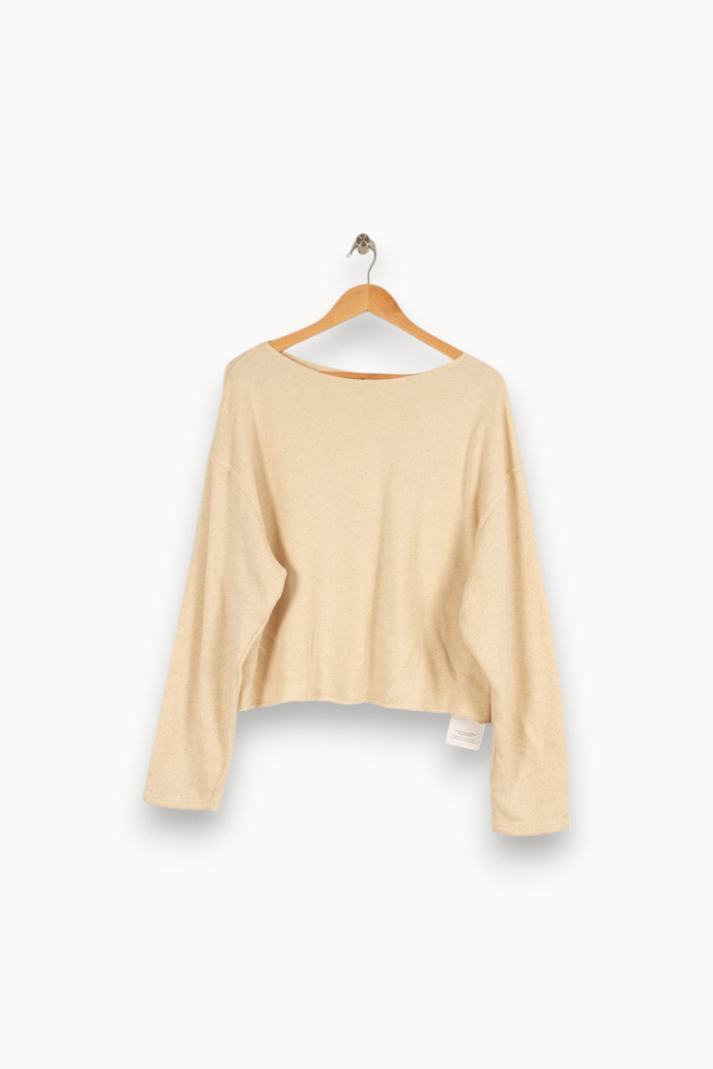 Sweatshirt beige - Taille M/38 de la marque American Vintage | PARAD36255 - Vendu par Paradigme - Image 1