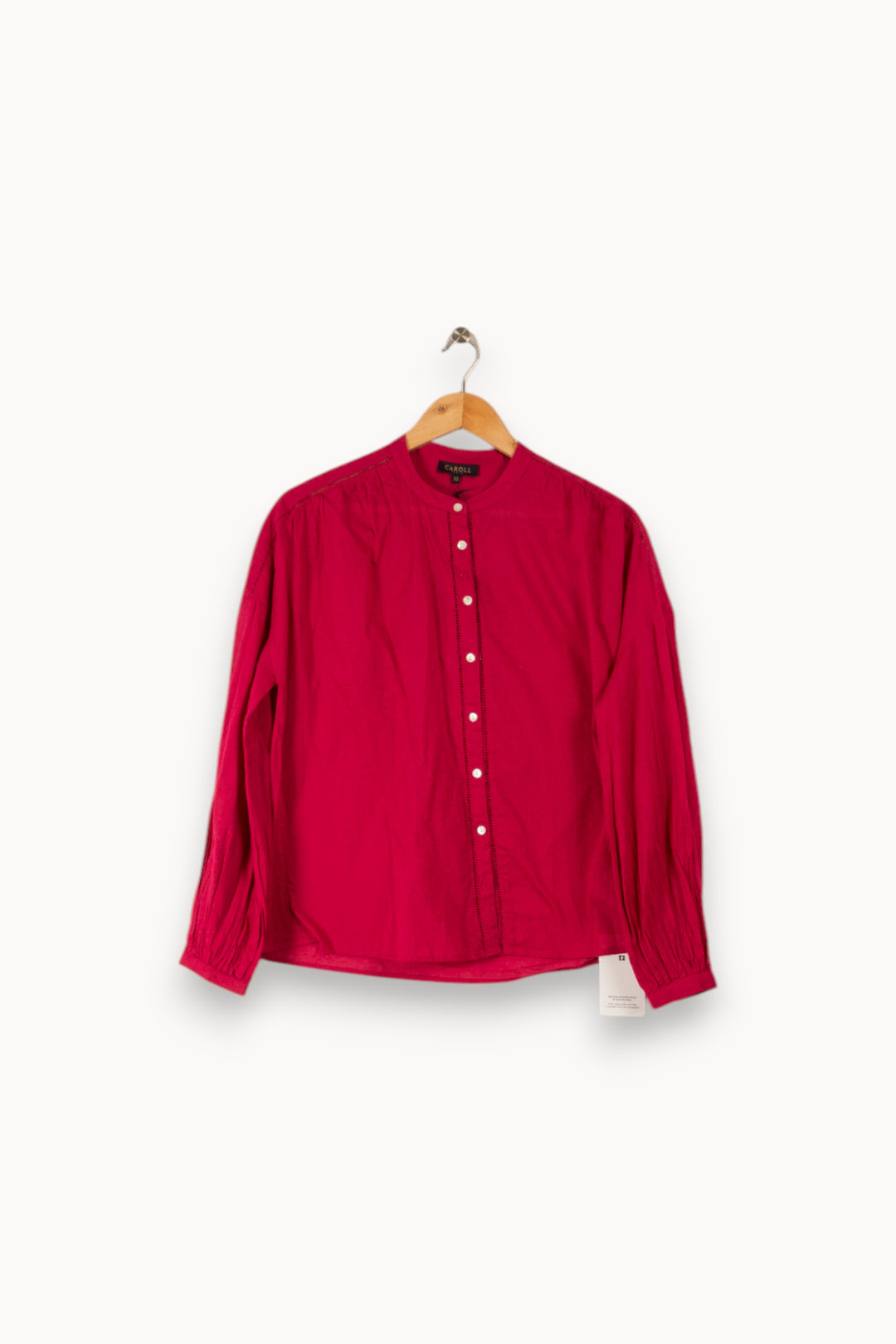 Chemise rose - Taille XS/34 de la marque Caroll | PARAD36265 - Vendu par Paradigme - Image 1
