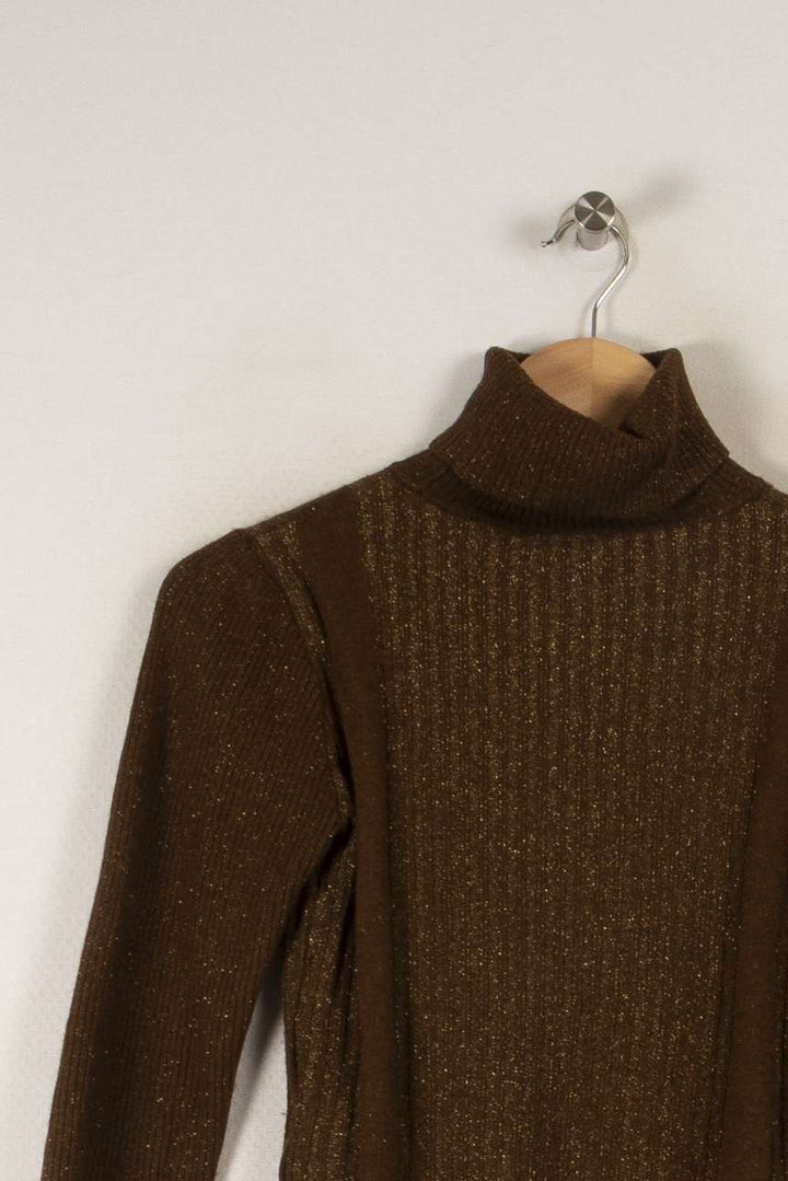 Pull marron - Taille M/38 de la marque Sessùn | PARAD36290 - Vendu par Paradigme - Image 2
