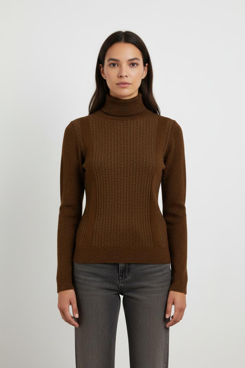 Pull marron - Taille M/38